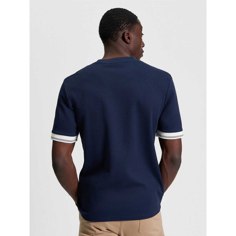Ben Sherman Textured Tipped Tee image number 1